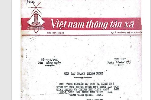 Tin chiến thắng miền Nam ngày 28/4/1975 qua bản tin của Thông tấn xã Việt Nam