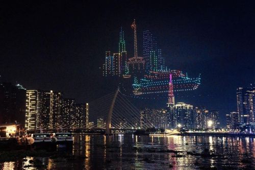 TP Hồ Chí Minh: 10.500 thiết bị bay không người lái sẽ trình diễn trên sông Sài Gòn