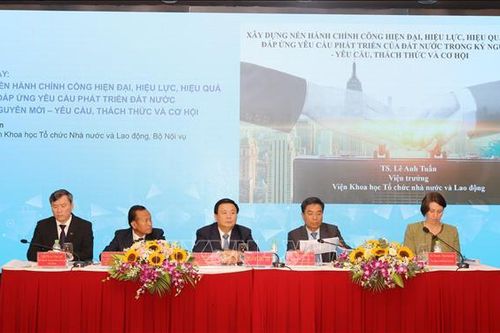 Chia sẻ kinh nghiệm xây dựng nền hành chính công hiệu năng, hiệu lực, hiệu quả
