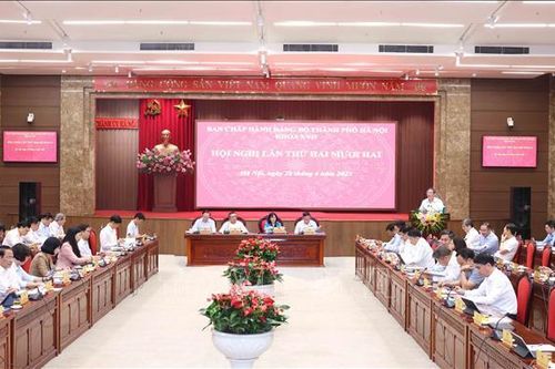 Bí thư Thành ủy Bùi Thị Minh Hoài: Hà Nội tập trung cao độ để đạt mục tiêu tăng trưởng kinh tế 8% trở lên