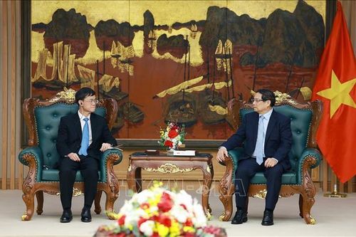 Thủ tướng Chính phủ Phạm Minh Chính tiếp Bộ trưởng Bộ Công tác về quân nhân xuất ngũ Trung Quốc