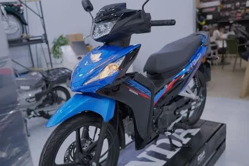 Cận cảnh xe số Honda vừa cập bến Việt Nam, thiết kế giống Wave RSX, giá ngang SH 125i