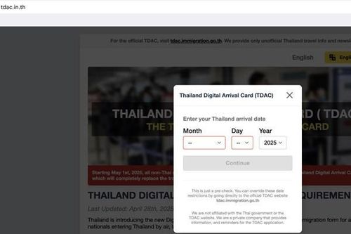 Thẻ nhập cảnh số của Thái Lan giúp cải thiện khả năng sàng lọc tội phạm