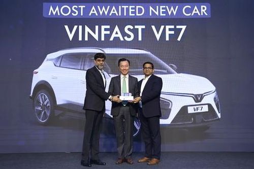 VF 7 được vinh danh tại Ấn Độ, trước khi mở bán