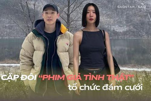 Thêm một cặp đôi 'phim giả tình thật' bí mật tổ chức đám cưới