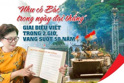 ''Như có Bác trong ngày đại thắng': Giai điệu viết trong 2 giờ, vang suốt 50 năm