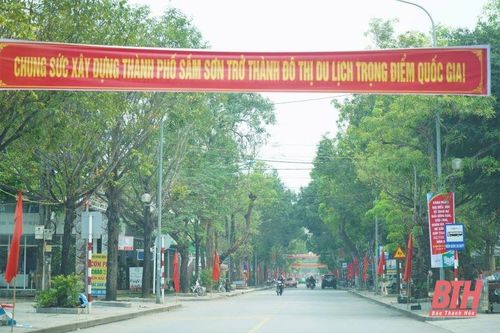 TP Sầm Sơn thành lập 2 phường mới là Sầm Sơn và Nam Sầm Sơn