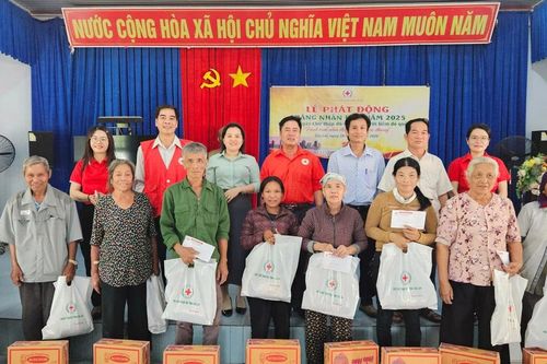 Hội Chữ thập đỏ tỉnh Gia Lai phát động Tháng Nhân đạo năm 2025