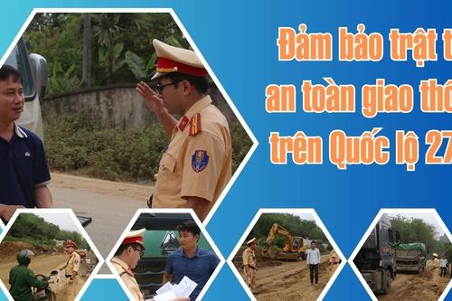 Đảm bảo trật tự, an toàn giao thông trên Quốc lộ 279