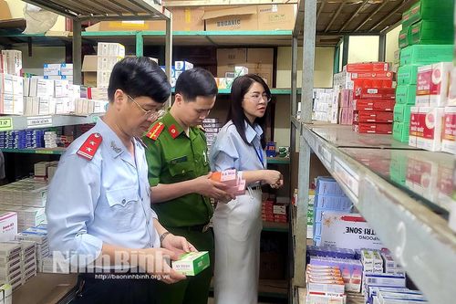 Sở Y tế kiểm tra chất lượng thuốc, sữa, thực phẩm bảo vệ sức khỏe trên địa bàn tỉnh