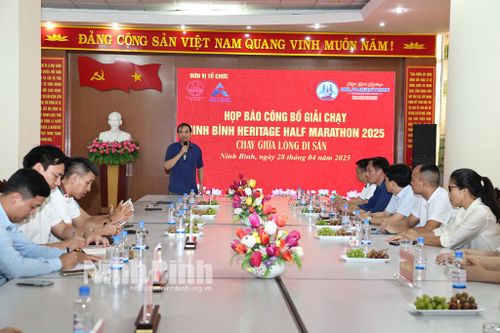 Giải chạy Ninh Bình Heritage Half Marathon 2025 dự kiến thu hút hơn 3.500 người tham gia