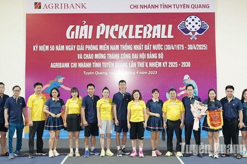 120 vận động viên tham gia giải Pickleball Agribank năm 2025