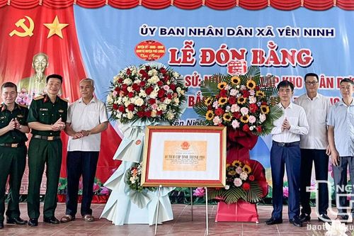 Nơi thành lập Kho Quân dược Liên khu Việt Bắc được công nhận di tích lịch sử cấp tỉnh