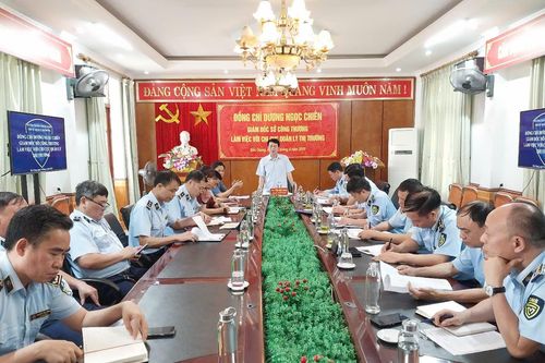 Sở Công Thương Bắc Giang làm việc với Quản lý thị trường Bắc Giang về kiện toàn tổ chức, bộ máy