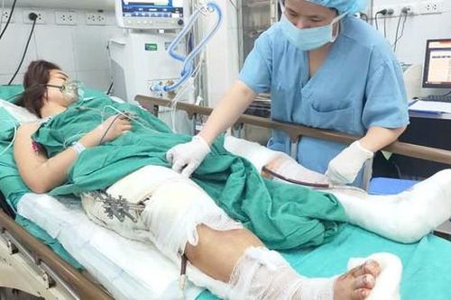 Sức khỏe 9 nạn nhân vụ lật xe khách ở Tam Đảo chuyển về BV Việt Đức hiện ra sao?