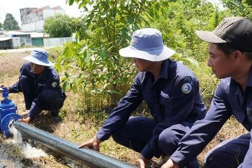 Cà Mau: Hàng trăm hộ dân sắp hết 'khát' nước sạch mùa khô