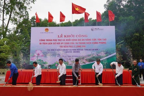 Quảng Bình khởi công tôn tạo Di tích Bến phà II Long Đại