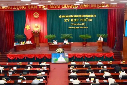 Kỳ họp thứ 25, HĐND thành phố Hải Phòng Khóa XVI Thông qua chủ trương hợp nhất tỉnh Hải Dương với thành phố Hải Phòng