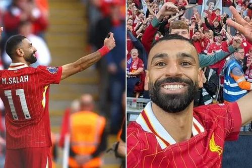 Mohamed Salah và màn ăn mừng độc đáo
