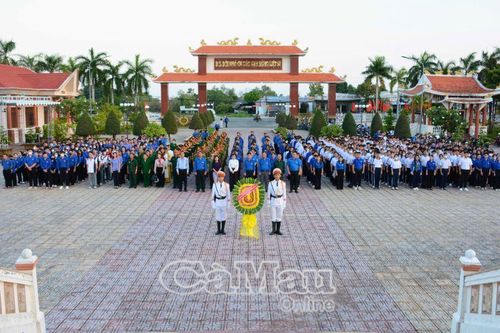 Tuổi trẻ Cà Mau tri ân các anh hùng liệt sĩ
