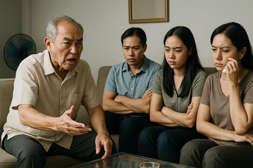 Bố chồng 'mất tích' 20 năm bỗng mang mẹ kế về đòi chúng tôi báo hiếu