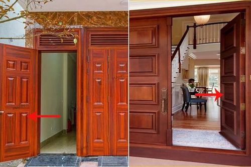 Cửa chính nên bố trí mở ra ngoài hay hướng vào trong nhà để chuẩn phong thủy?