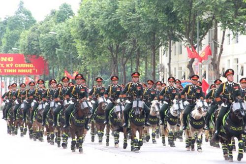 Rầm rập bước chân ngày vinh quang