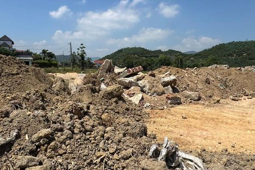 Bình Định: Bất thường đất san lấp dự án xây dựng điểm dân cư Đồng Đá