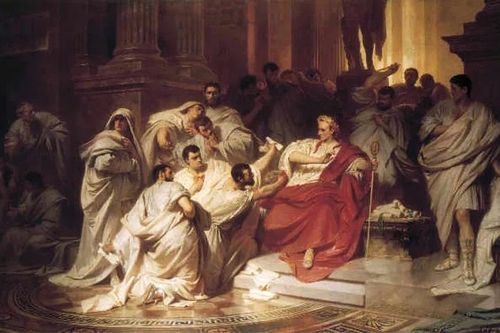 Tổ tiên thần thoại của Julius Caesar