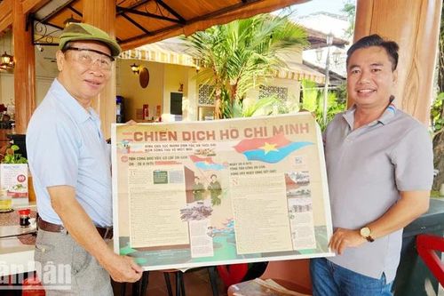 Kiên Giang: Cán bộ hưu trí vui mừng vì rất nhiều bạn trẻ yêu lịch sử
