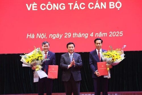 Công bố các quyết định của Ban Bí thư về công tác cán bộ