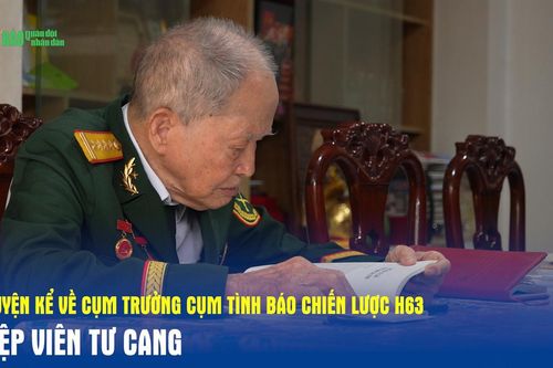 Chuyện kể về Cụm trưởng cụm tình báo chiến lược H63 - Điệp viên Tư Cang