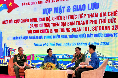 TP Thủ Đức tổ chức họp mặt, giao lưu cựu chiến binh