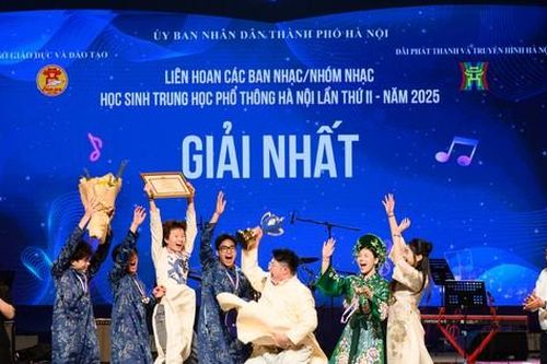 Sáng tạo và chuyên nghiệp: Dấu ấn của các ban nhạc trẻ tại Chung khảo Liên hoan THPT Hà Nội