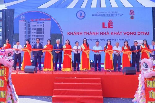 Trường Đại học Đồng Tháp khánh thành 'Nhà Khát vọng DThU'