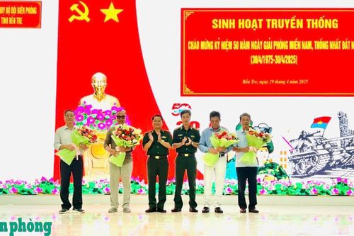 BĐBP Bến Tre sinh hoạt truyền thống mừng Chiến thắng 30/4