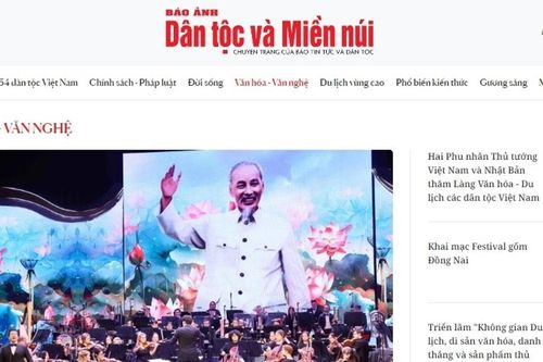 Báo Tin tức điện tử ra mắt bốn chuyên trang chào mừng kỷ niệm 50 năm ngày Giải phóng miền Nam