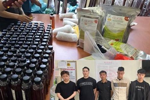 Công an Hà Nội triệt phá ổ nhóm bán thuốc 'tăng cường sinh lý đàn ông' giả