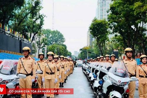 CSGT TP.HCM quyết tâm bảo đảm an ninh, TTATGT phục vụ Đại lễ 30/4