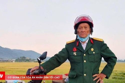 Người lính già và hành trình 1.400km bằng cả trái tim