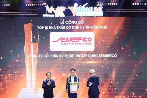Searefico E&C đạt cú đúp giải thưởng danh giá