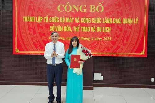 Hợp nhất, bổ nhiệm Giám đốc Sở Văn hóa, Thể thao và Du lịch Đà Nẵng