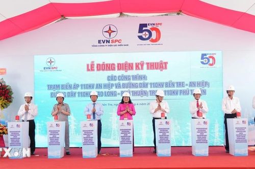 Hoàn thành 50 công trình 110kV chào mừng 50 năm Ngày Giải phóng miền Nam