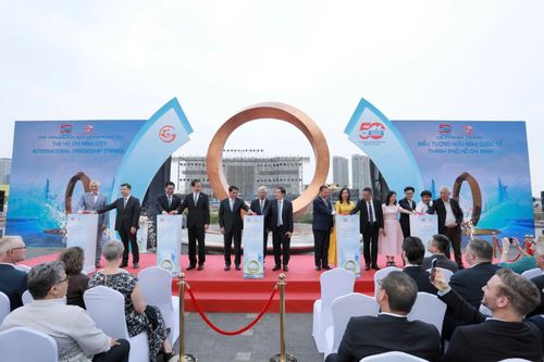 TP Hồ Chí Minh: Khánh thành công trình biểu tượng Hữu nghị Quốc tế