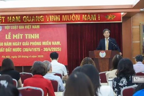 Tri ân thế hệ làm nên chiến thắng 30/4/1975: Hội Luật gia Việt Nam nguyện đem hết sức mình phụng sự Tổ quốc, phục vụ nhân dân