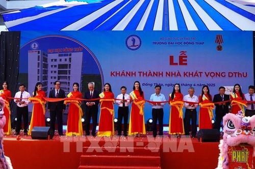 Khánh thành dự án ý nghĩa tại Trường Đại học Đồng Tháp