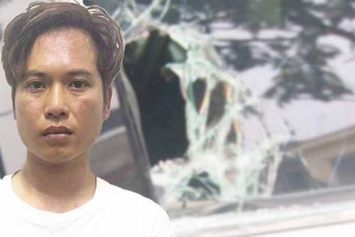 Bắt gã trai đập phá cửa 8 chiếc xe ô tô để trộm cắp tài sản
