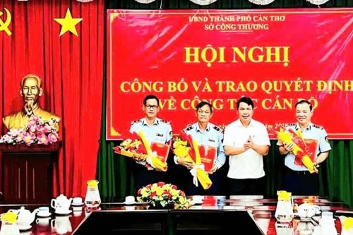 Kiện toàn bộ máy Chi cục Quản lý thị trường TP. Cần Thơ