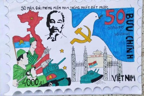 Học qua những con tem bưu chính