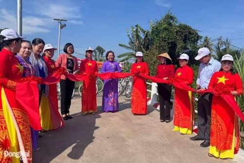 Thêm một cây cầu dân sinh tại Đồng Nai khánh thành và đưa vào sử dụng trước Ngày hội non sông